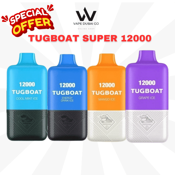 Buy Tugboat Super 12000 Puffs Disposable Vape | Tugboat Vape