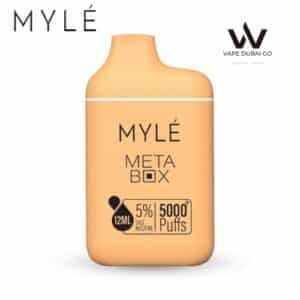 Buy MYLE Meta Box Malaysian Mango 5000 Puffs Disposable Vape