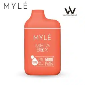 Buy MYLE Meta Box Peach Ice 5000 Puffs Disposable Vape