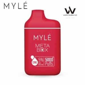 Buy MYLE Meta Box Red Apple 5000 Puffs Disposable Vape