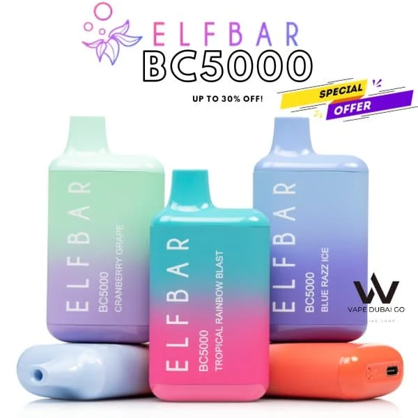 Elf Bar BC5000 Puffs Disposable Vape 5%