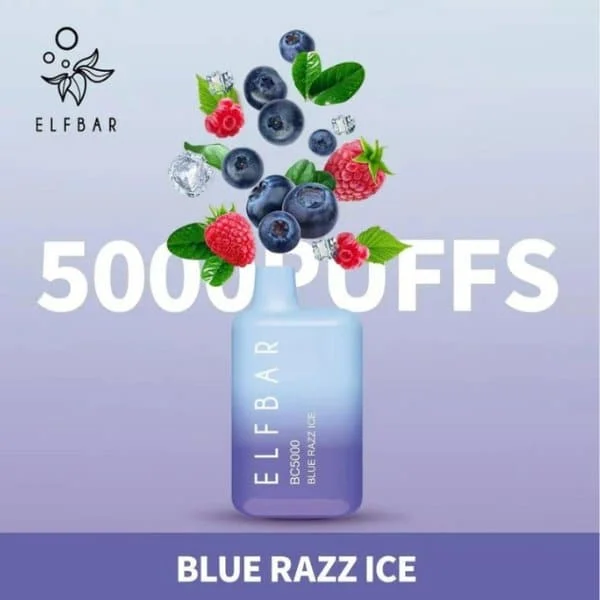 Elf Bar BC5000 Puffs Disposable Vape 5% _ Blue Razz | elf uaeElf Bar BC5000 Puffs Disposable Vape 5% _ Blue Razz