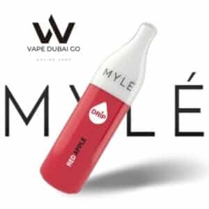 MYLE Drip Red Apple 2500 Puffs | Myle Dubai