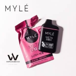 MYLE Meta Box Lush Ice 5000 Puffs Disposable Vape _ Myle Dubai