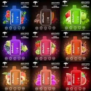 New Topper 6500 Puffs Disposable Pod _ Vape Dubai GO