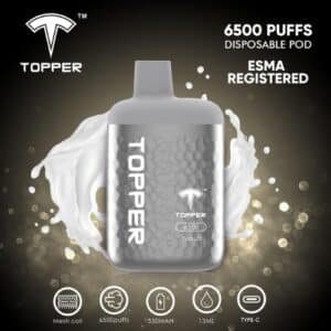 New Topper 6500 Puffs Yakult Disposable Pod _ Vape Dubai GO