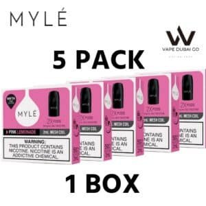 Pink Lemonade MYLE Meta V5 Pod _ Myle Pods