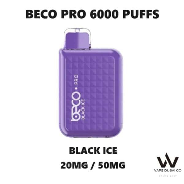 Beco Pro 6000 Puffs Black Ice Disposable Vape