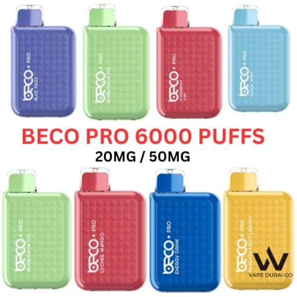 Buy Beco Pro 6000 Puffs Disposable Vape